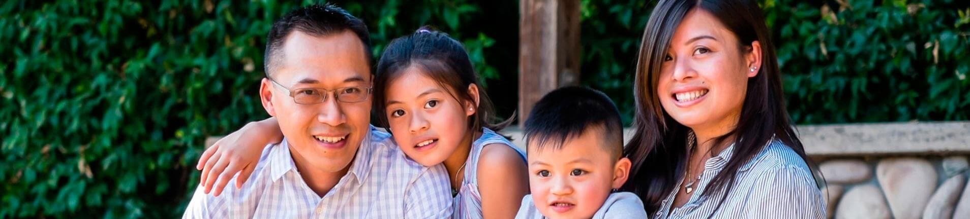 Dr. Victor Truong's family'